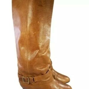 Women's Tan Leather Boots